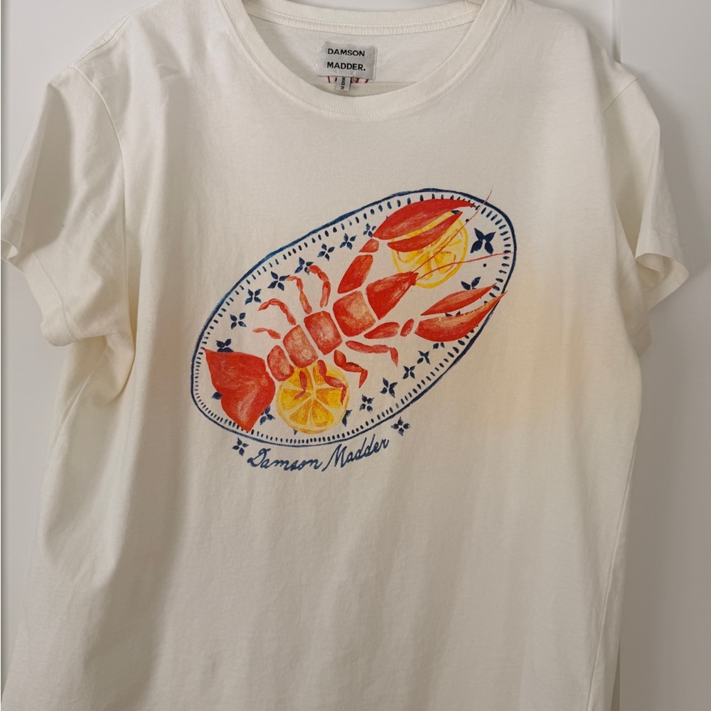 Damson Madder Cream Graphic T-Shirt